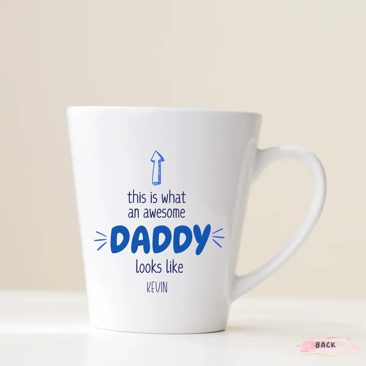 Awesome Daddy mug in gift box, personalized father's day present