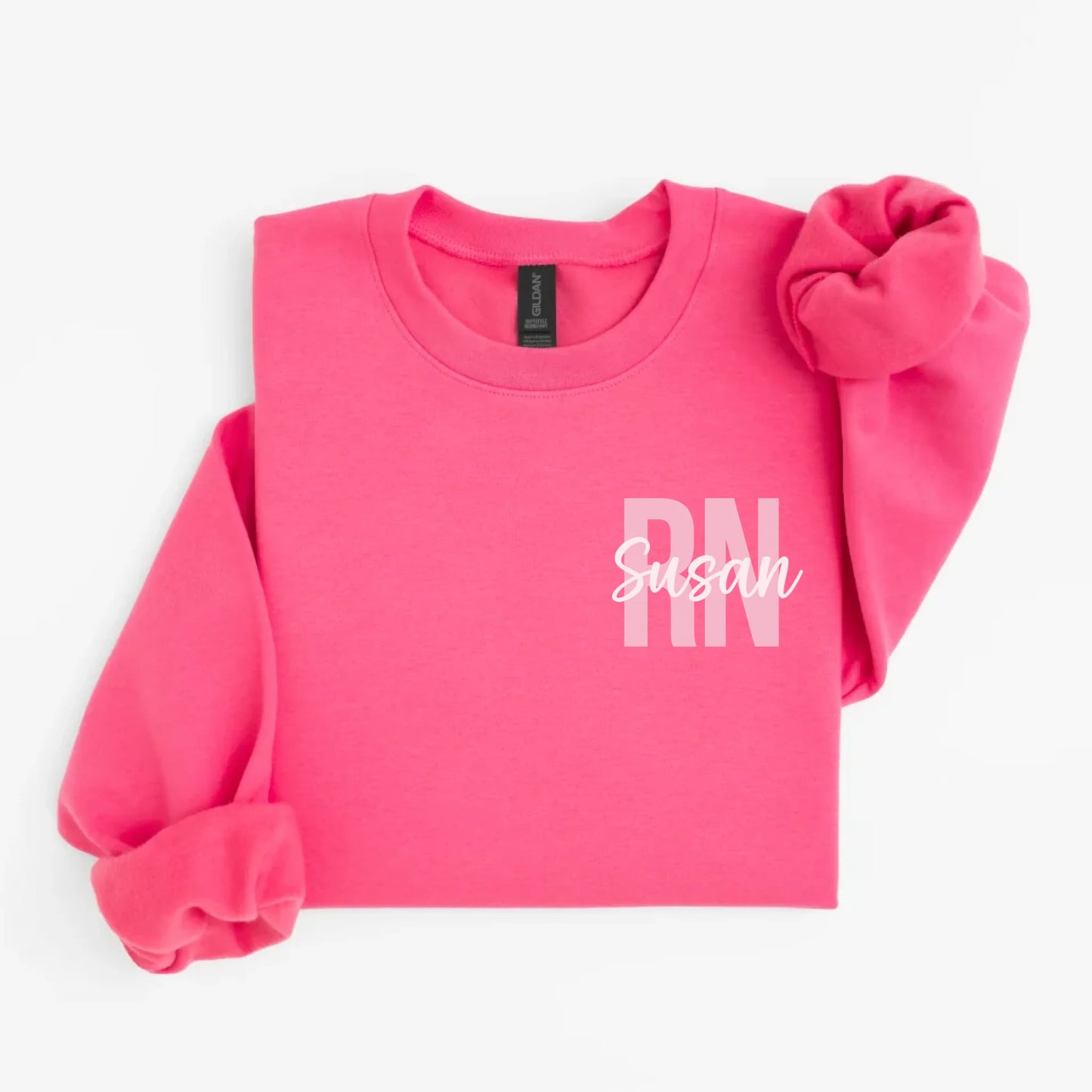 ParadiseMockups_Gildan_SF000_FlatLay_PinkLemonade_WhiteBG_1