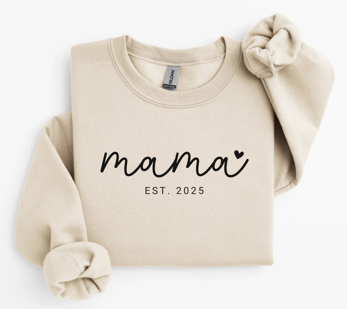 ParadiseMockups_Gildan_18000_FlatLay_Sand_WhiteBG_1