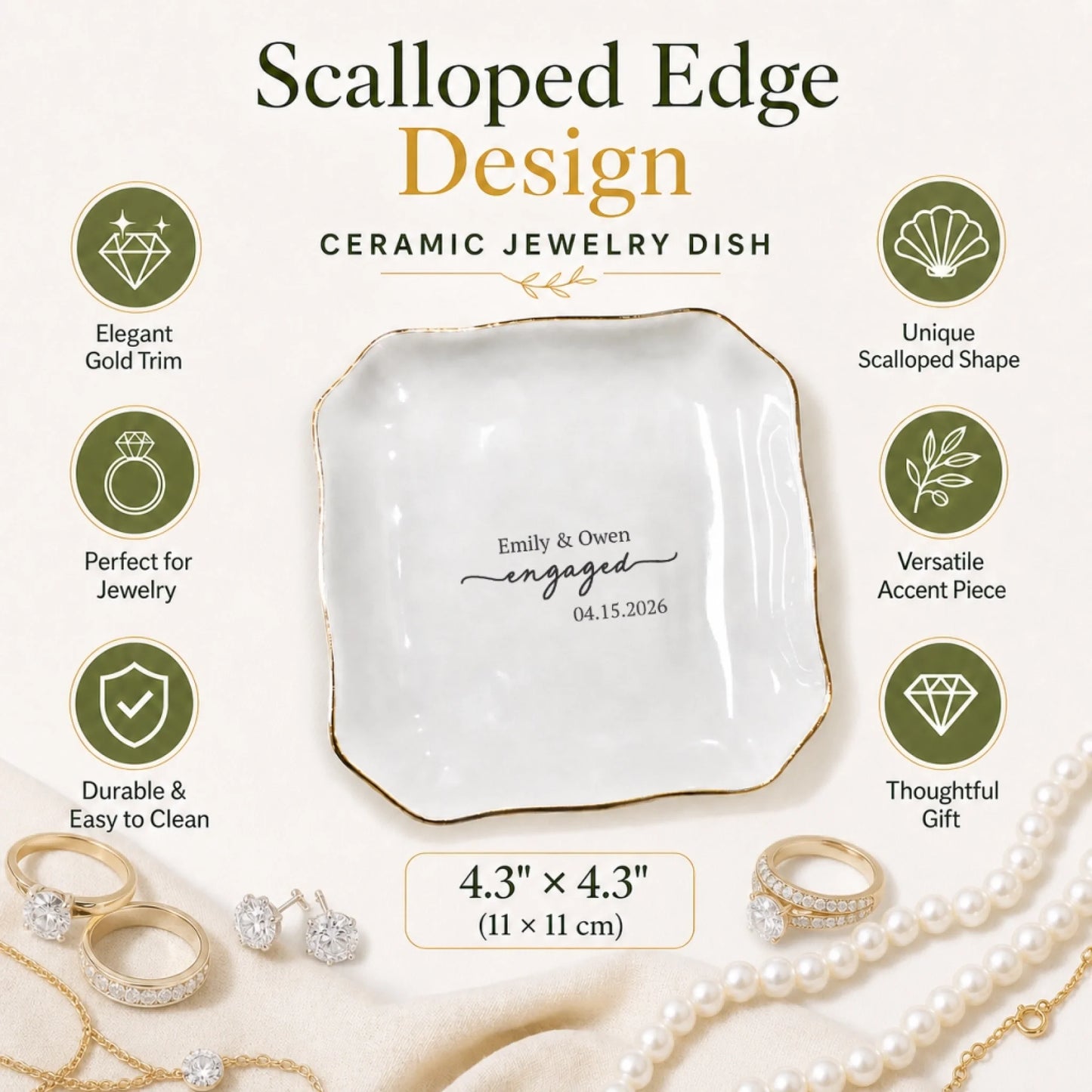 ceramic dish scallop cop2y