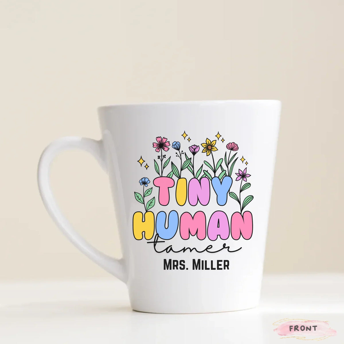 Caregiver appreciation mug 11oz, Shaping Young Minds education keepsake