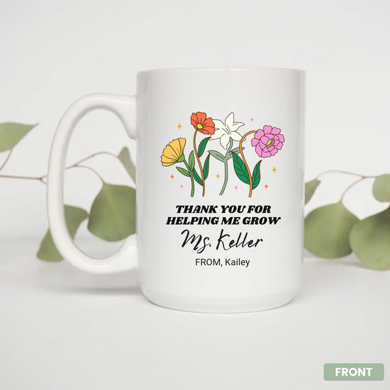 Caregiver coffee mug 12oz latte, Inspiring the Future inspirational present