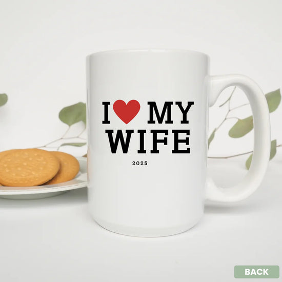 - 15oz Mug White Plate Cookies