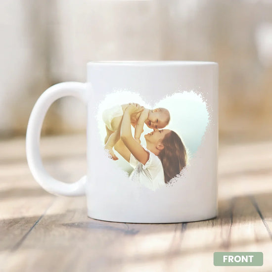 Welcome Baby Love custom baby name gift for new parents side angle view