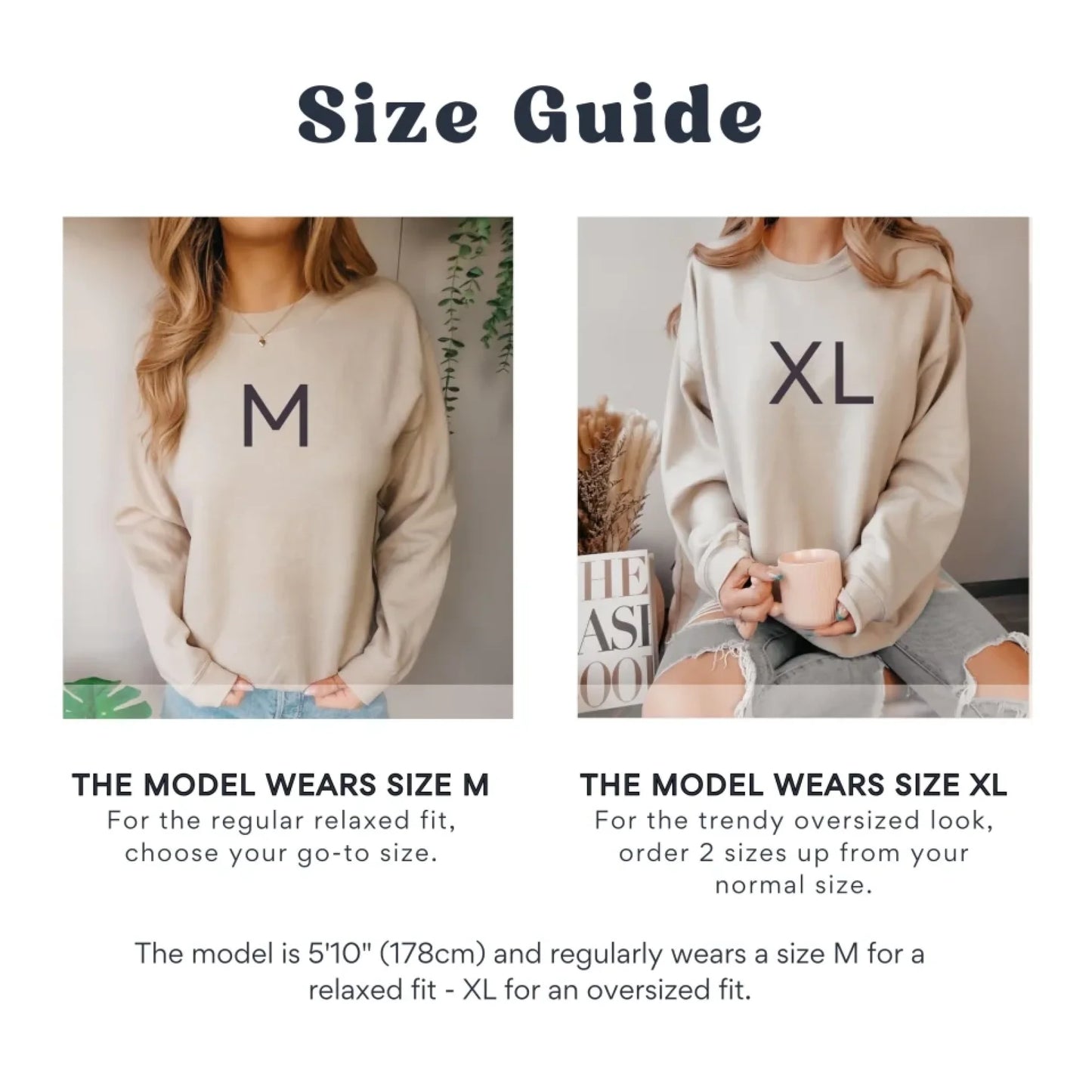 18000g size guide m xl