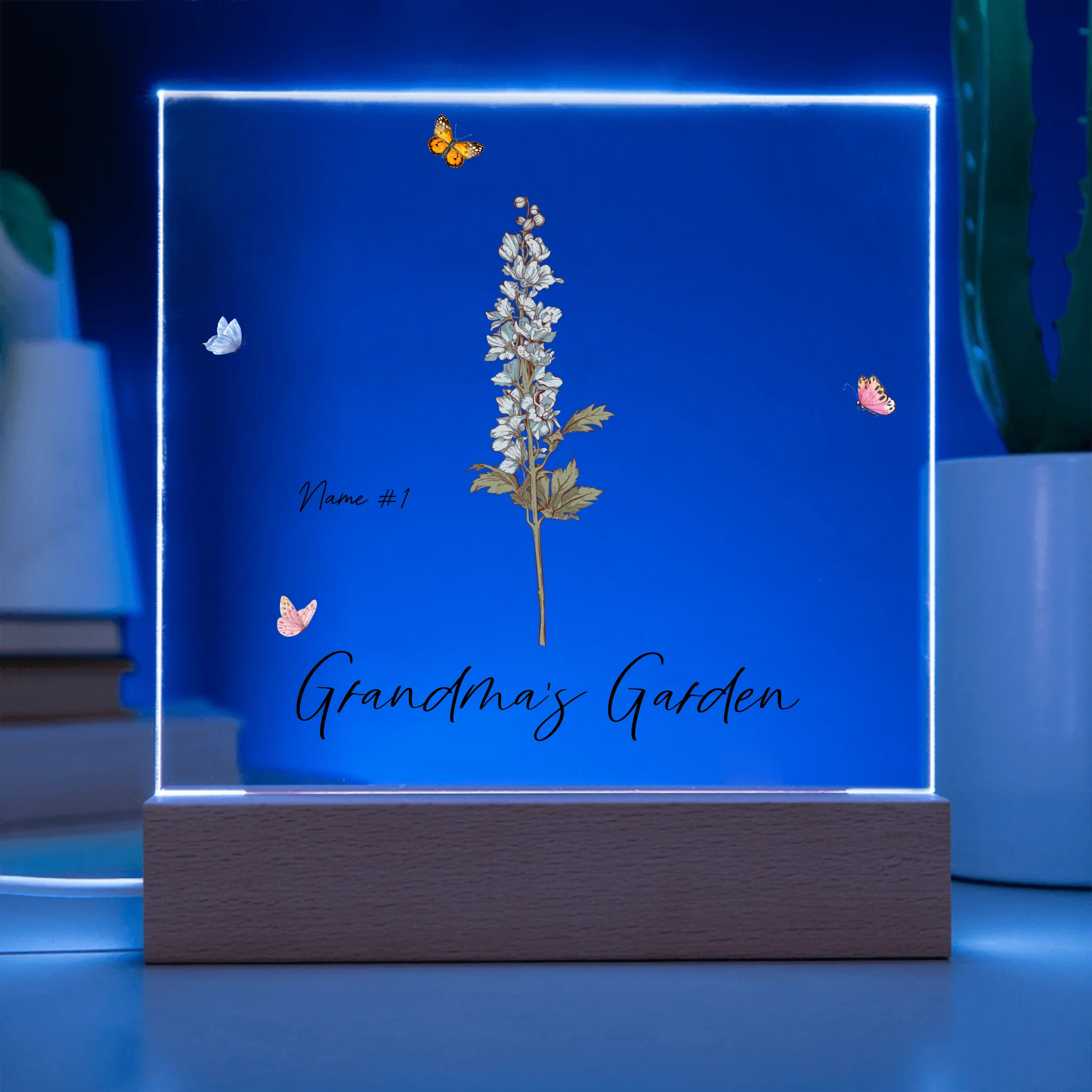 Acrylic Square LED 6
