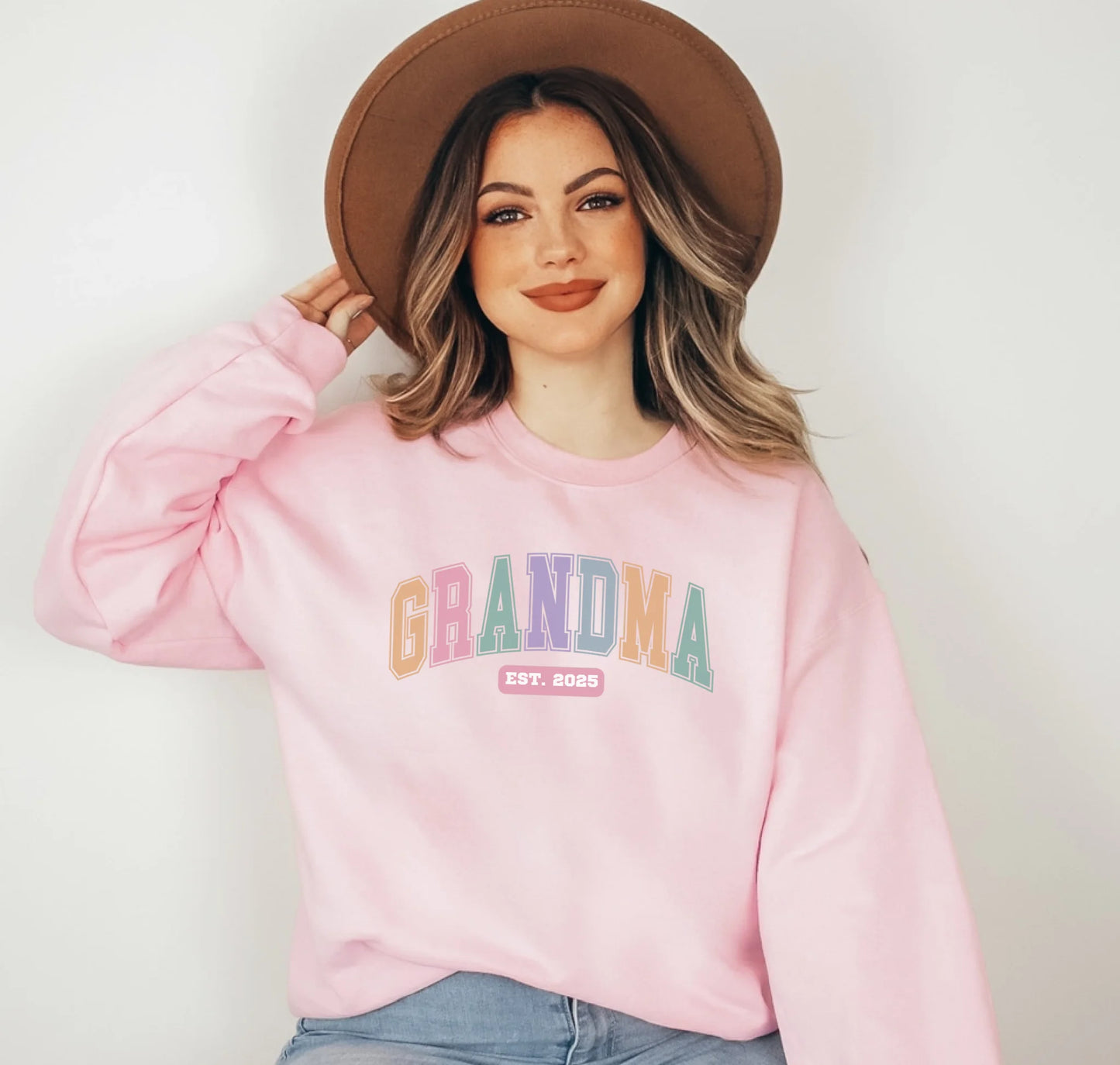Forever Grandma – Gift for Loving Grandmas – Personalized Sweatshirt