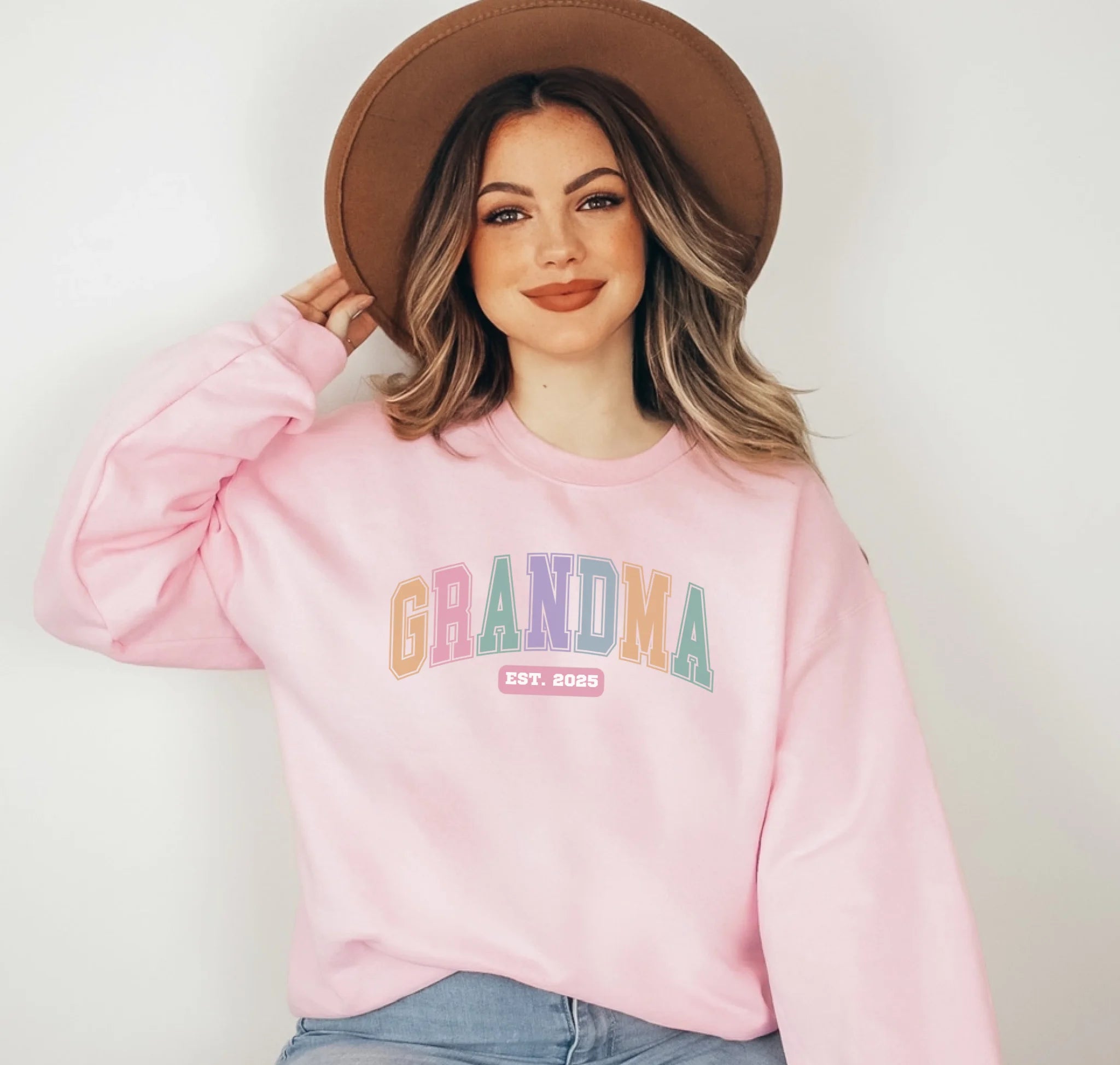 Forever Grandma – Gift for Loving Grandmas – Personalized Sweatshirt