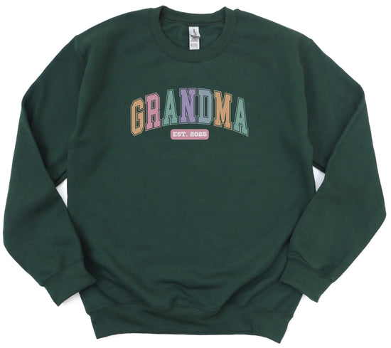 Forever Grandma – Gift for Loving Grandmas – Personalized Sweatshirt