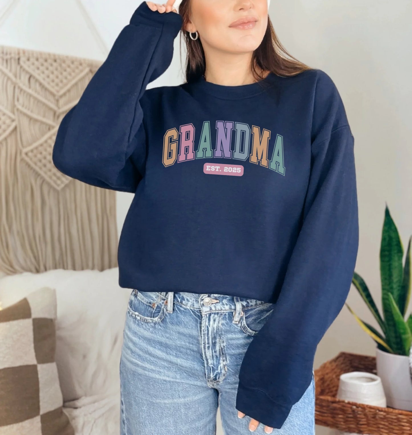 Forever Grandma – Gift for Loving Grandmas – Personalized Sweatshirt