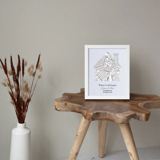 8x10 10x8 Frame Mockup - NO Passe-Partout