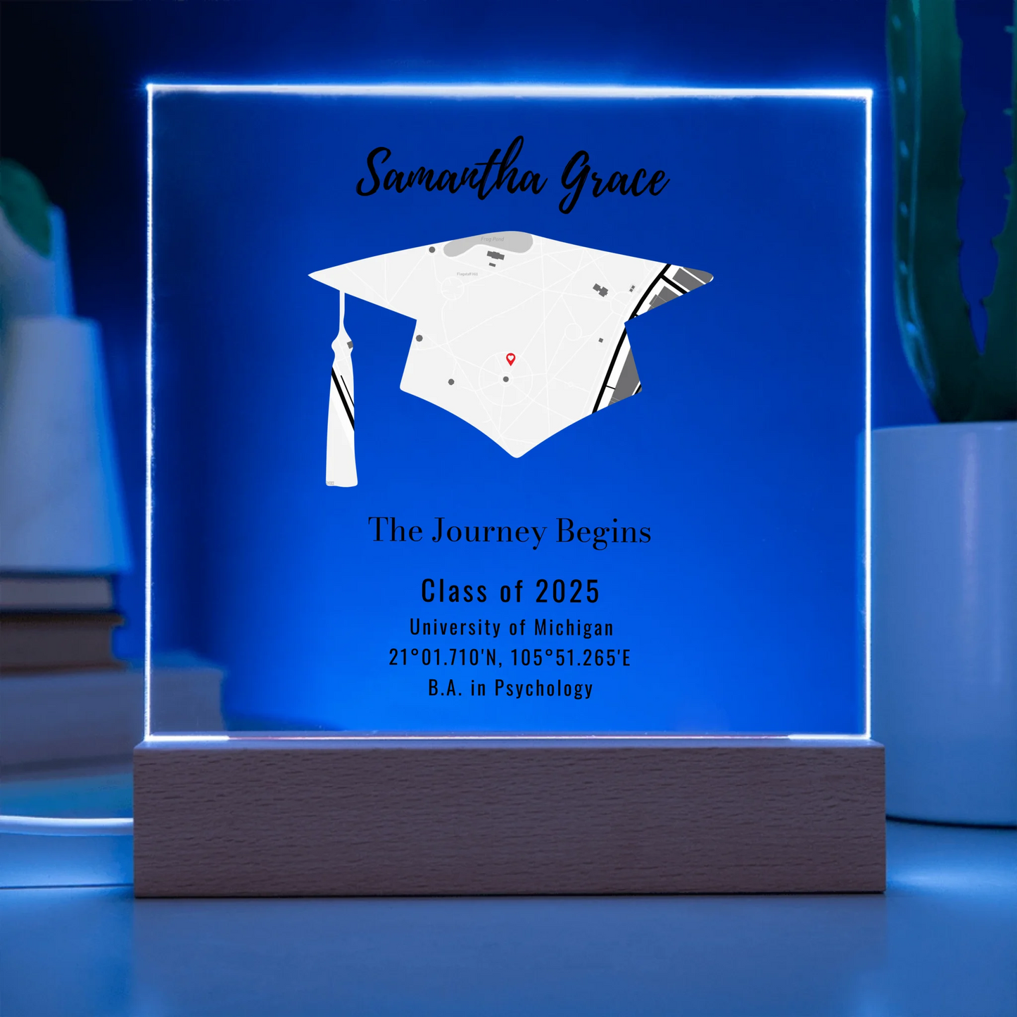Acrylic Square LED 6