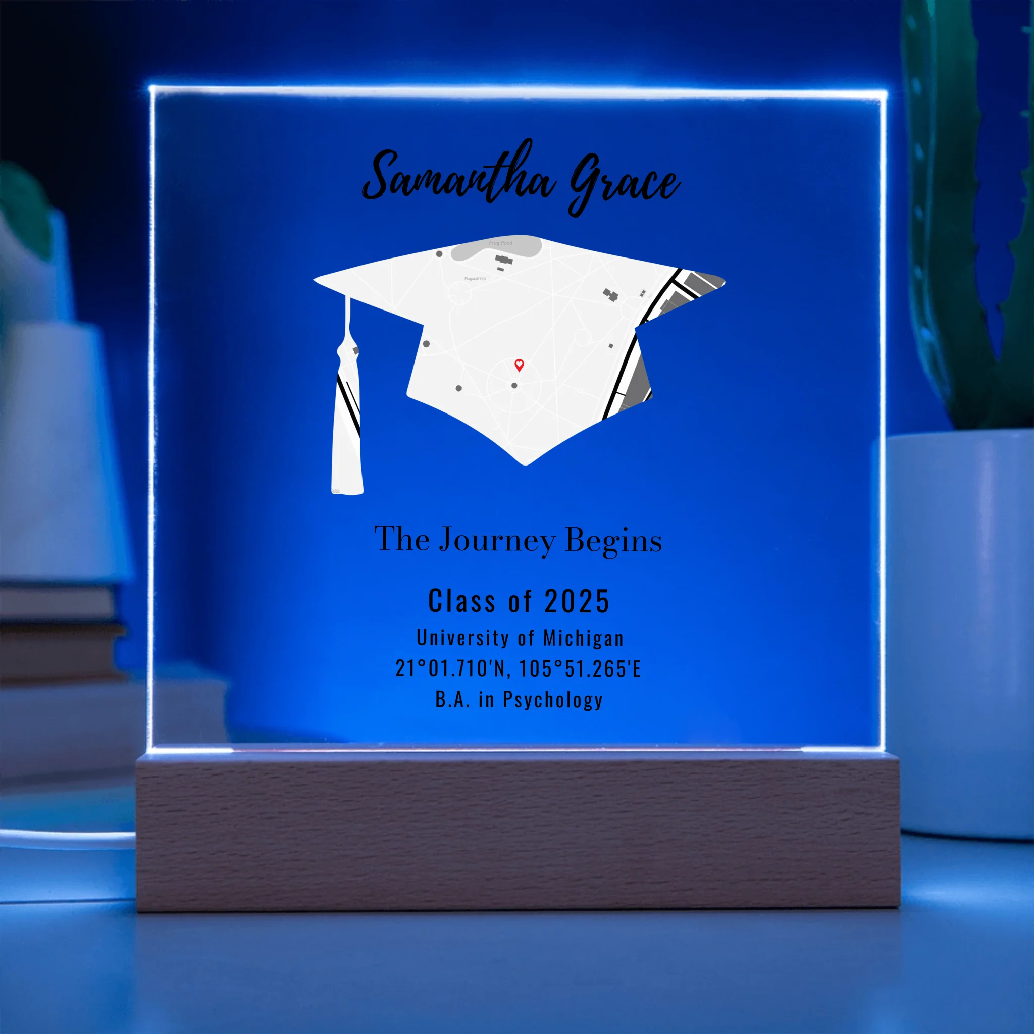 Acrylic Square LED 6