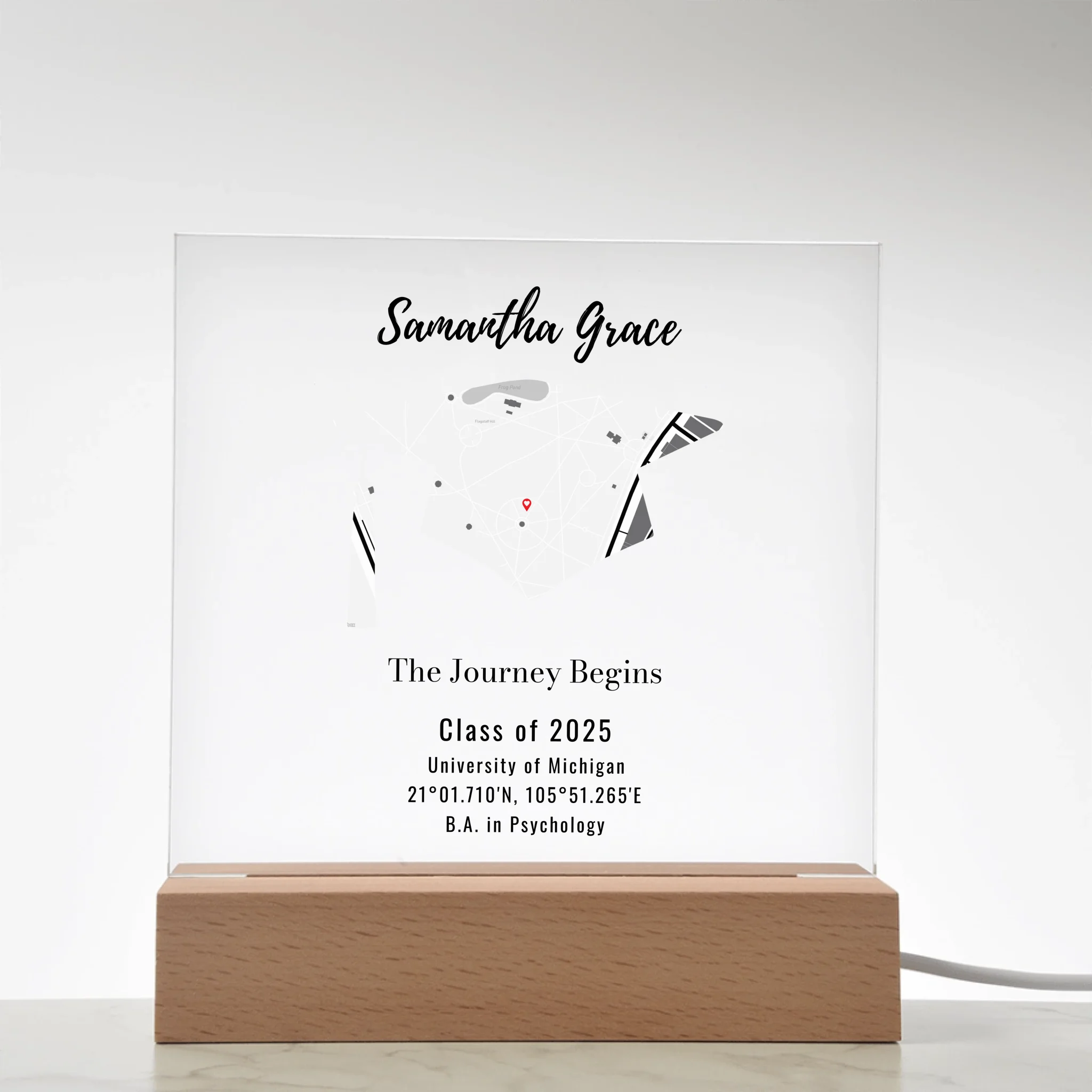 Acrylic Square LED 5