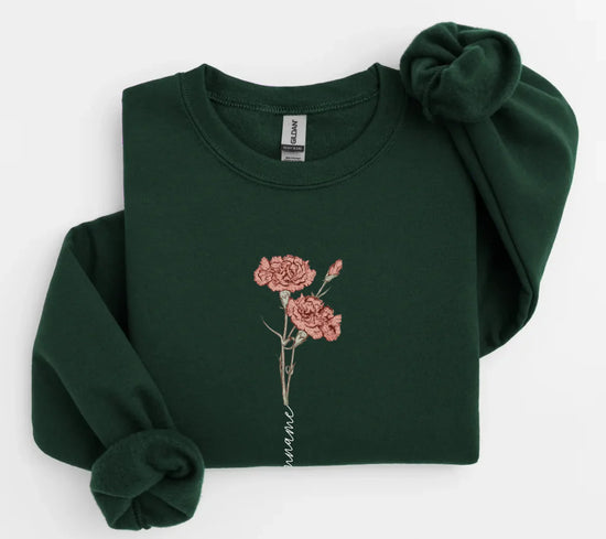 ParadiseMockups_Gildan_18000_FlatLay_Forest_WhiteBG_1