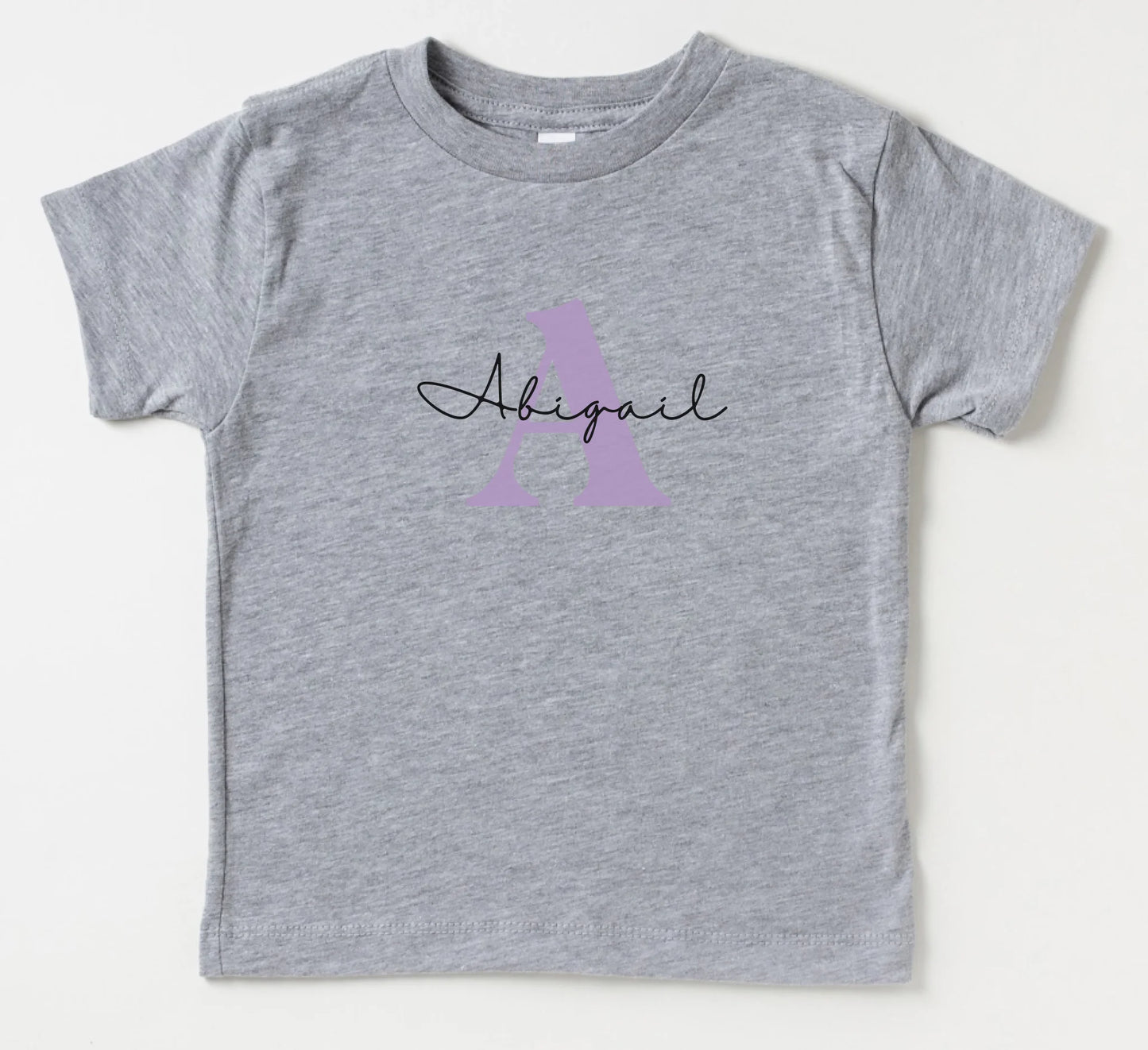Signature Monogram - Gift for Cherished Toddlers - Personalized Toddler Shirt