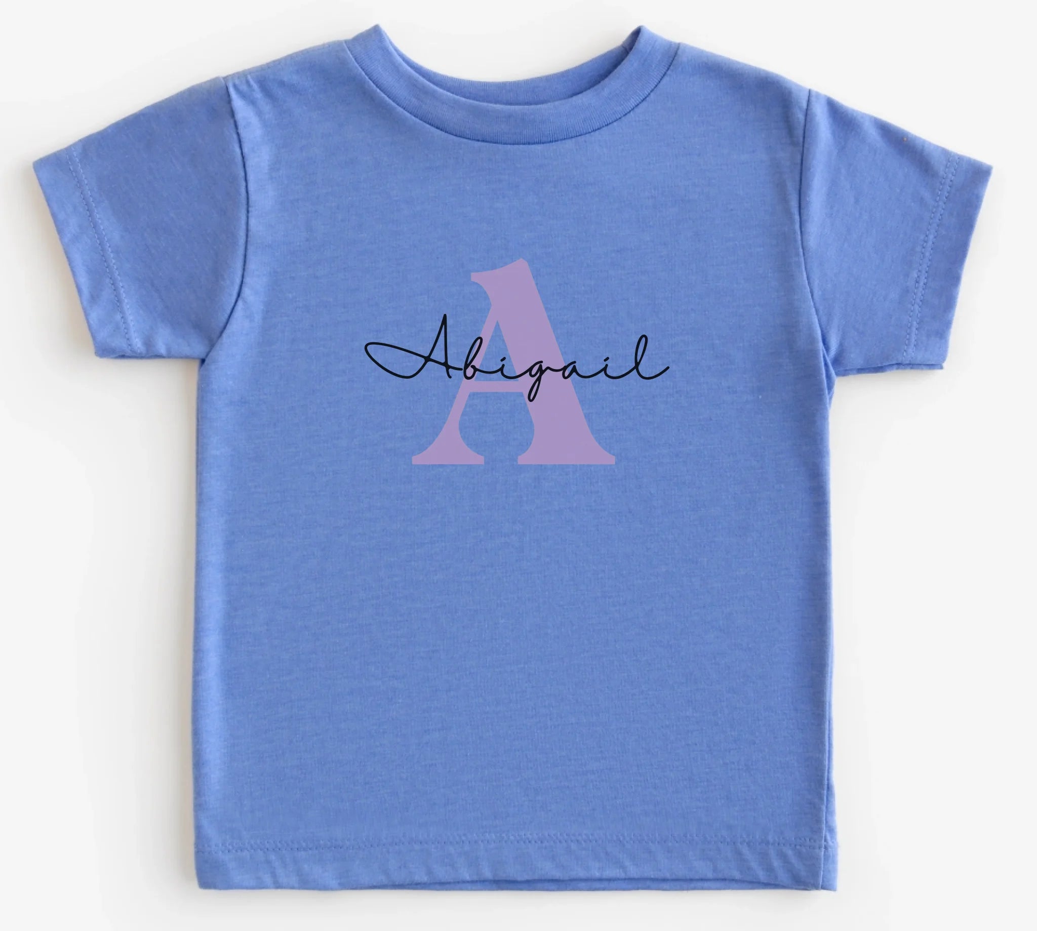 Signature Monogram - Gift for Cherished Toddlers - Personalized Toddler Shirt