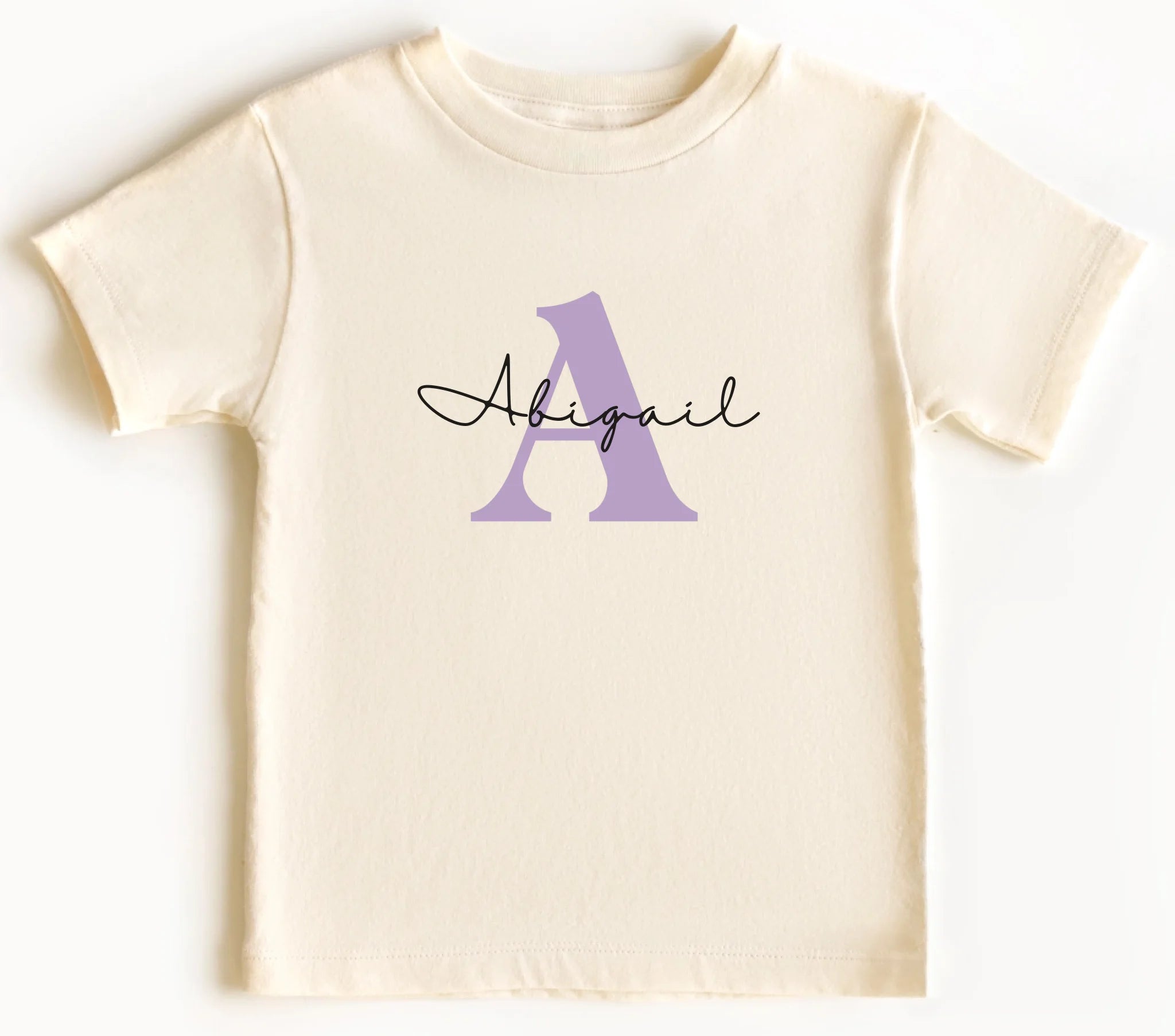 Signature Monogram - Gift for Cherished Toddlers - Personalized Toddler Shirt