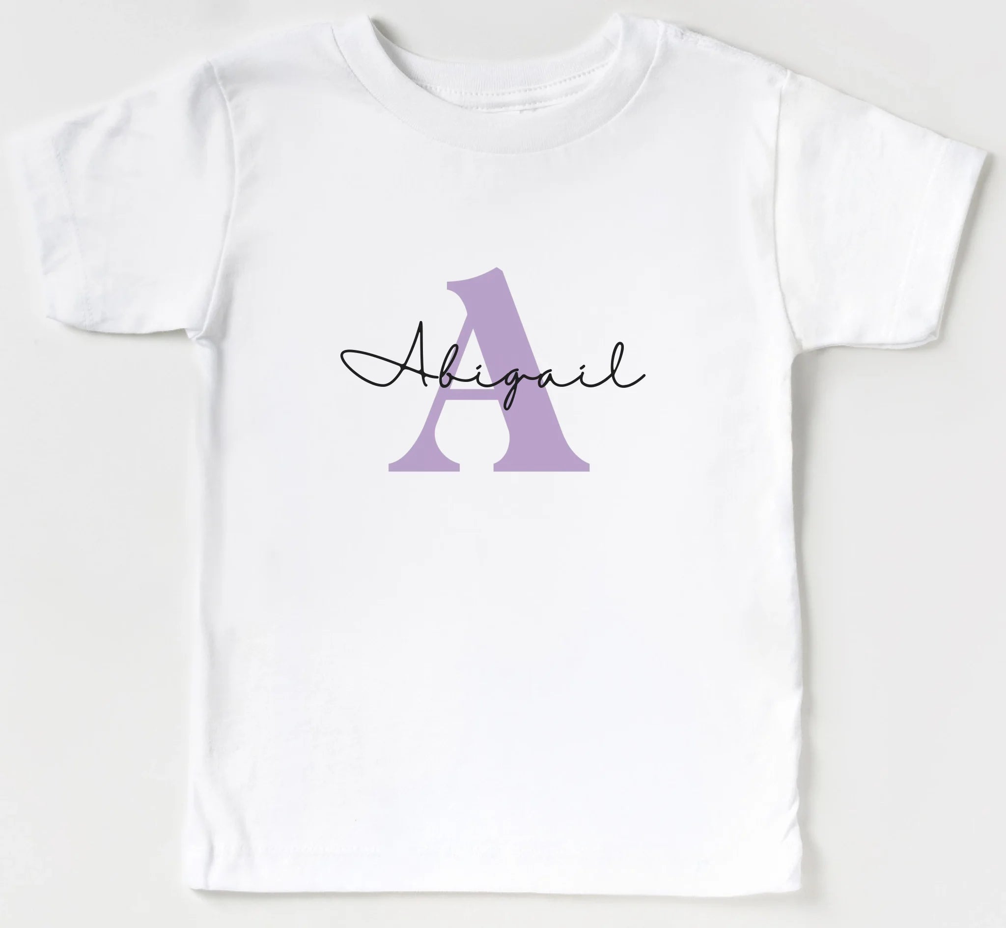 Signature Monogram - Gift for Cherished Toddlers - Personalized Toddler Shirt