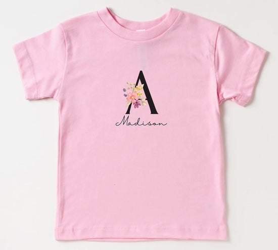 Petals & Personalities - Gift for Sweet Toddlers - Personalized Toddler Shirt