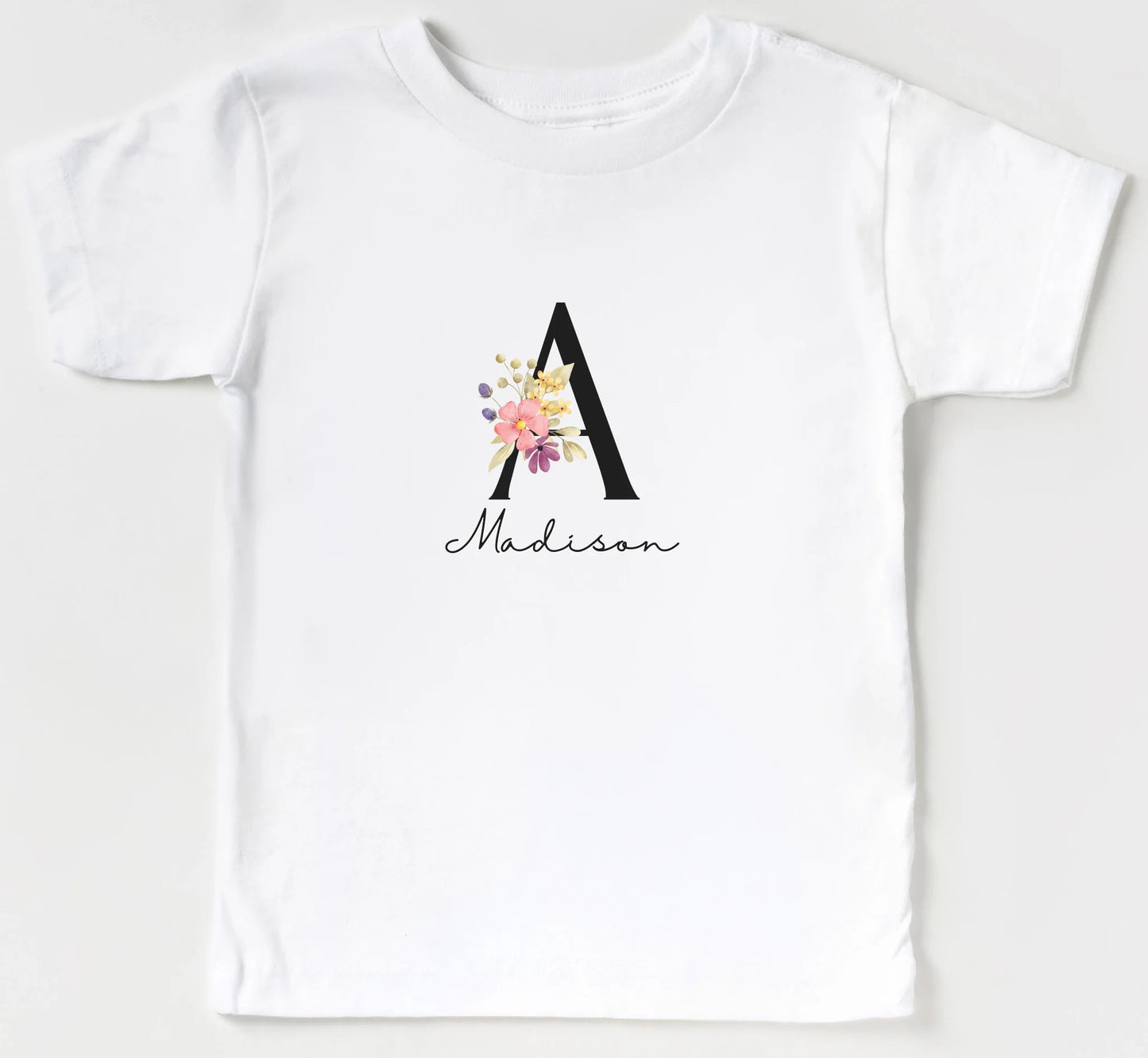 Petals & Personalities - Gift for Sweet Toddlers - Personalized Toddler Shirt