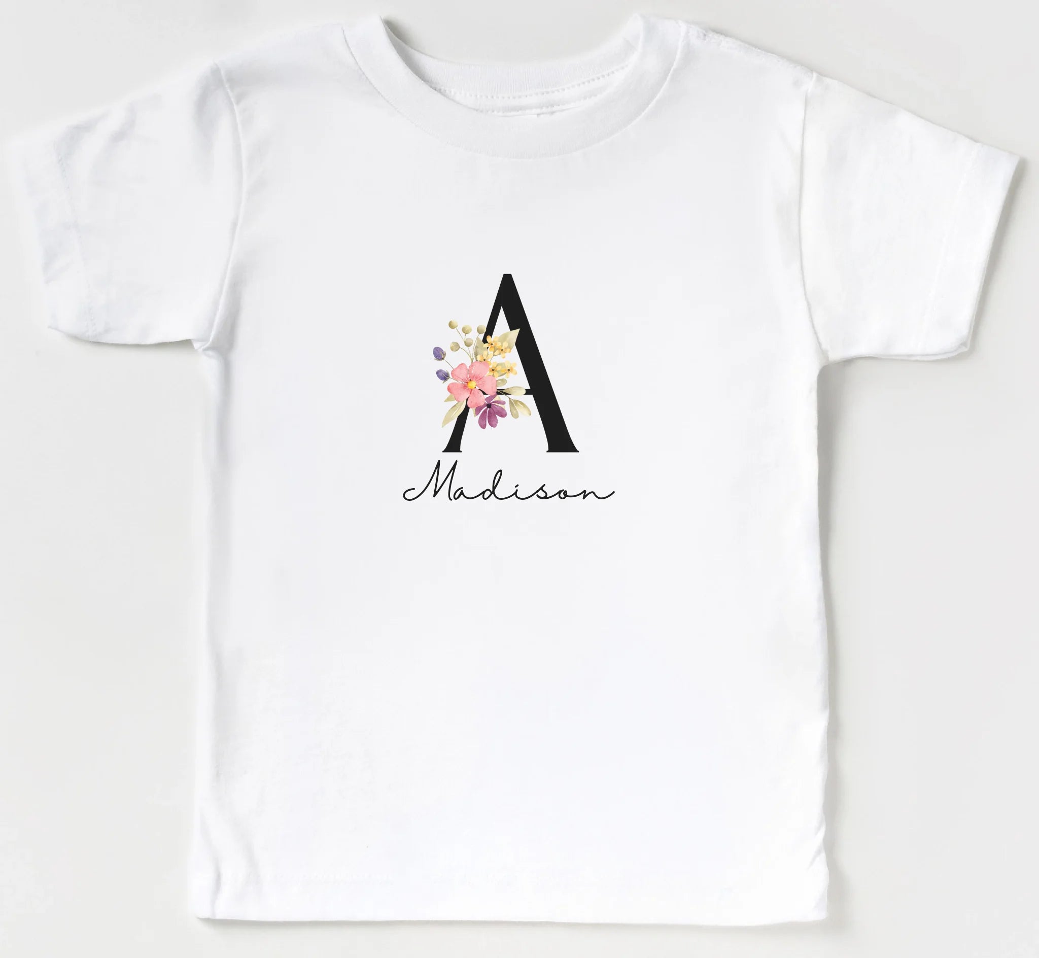 Petals & Personalities - Gift for Sweet Toddlers - Personalized Toddler Shirt