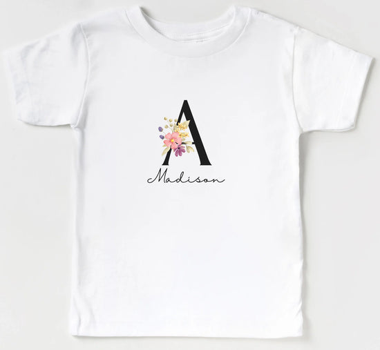 Petals & Personalities - Gift for Sweet Toddlers - Personalized Toddler Shirt