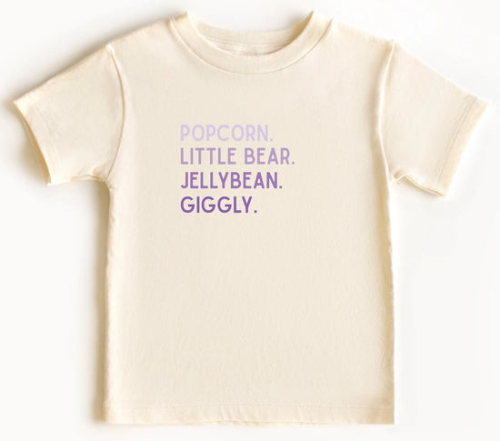 Tiny Nickname, Big Personality – Gift for Toddlers – Personalized Shirt