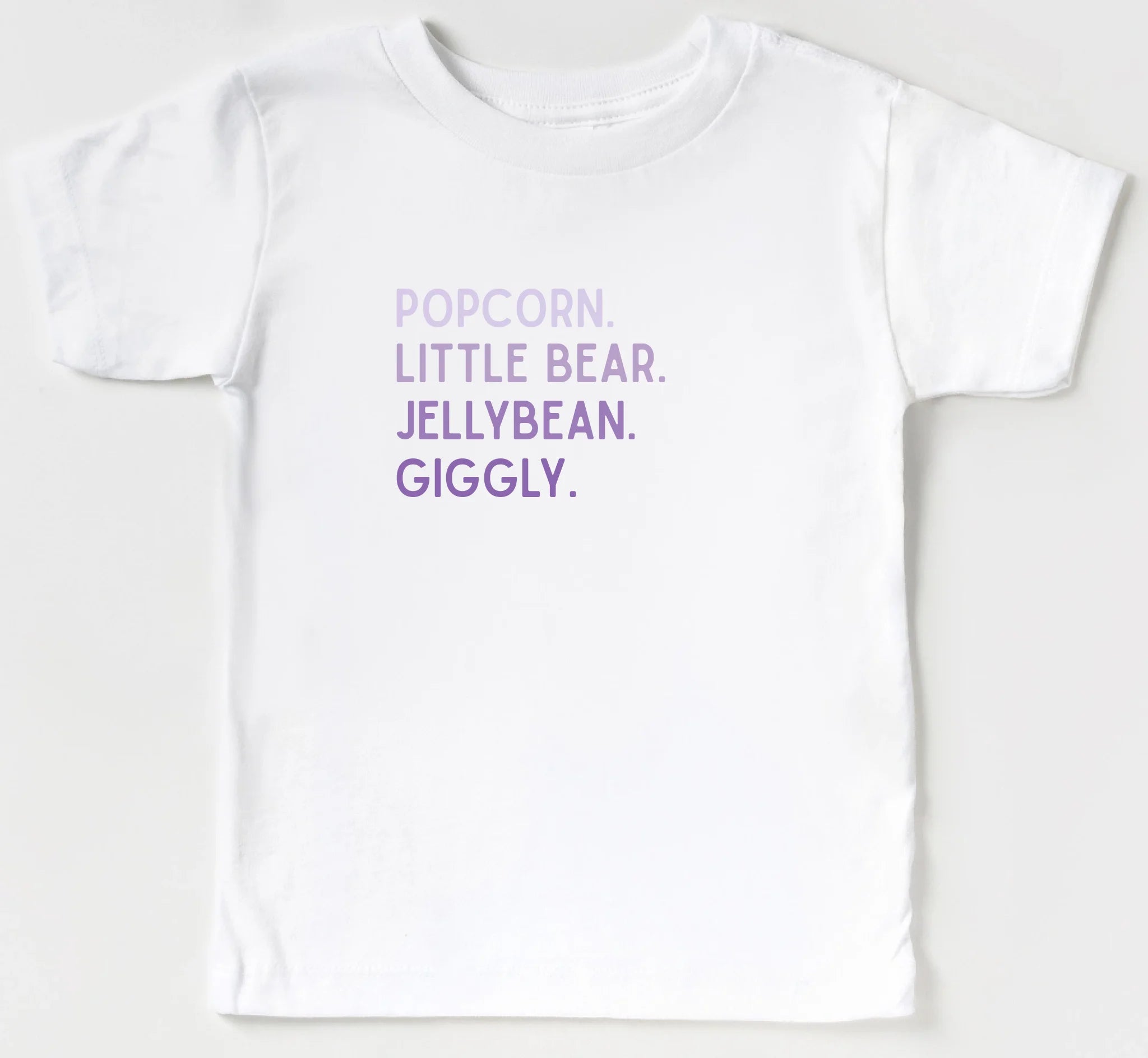 Tiny Nickname, Big Personality – Gift for Toddlers – Personalized Shirt