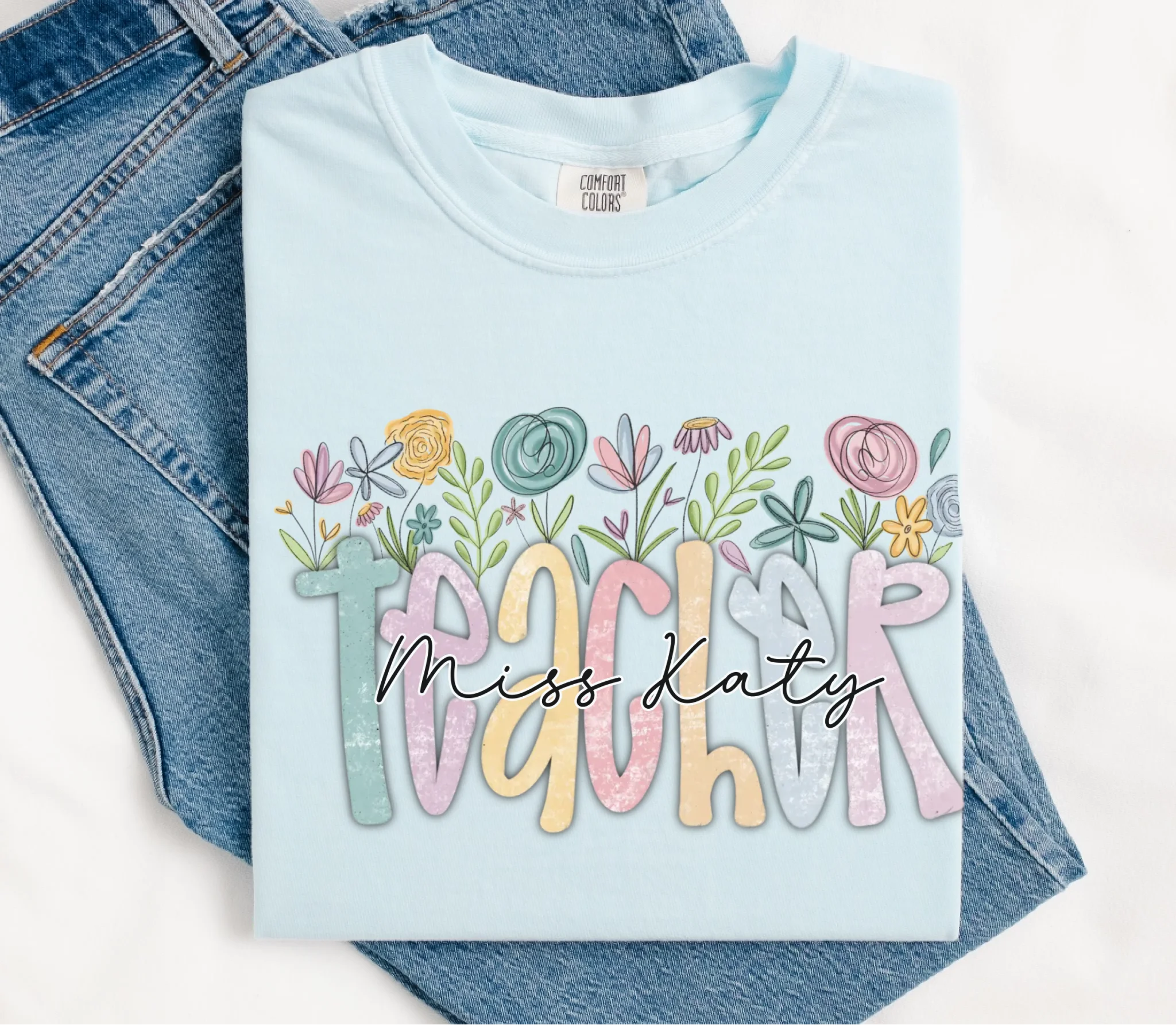 ParadiseMockups_ComfortColors_2727_Flatlay_Chambray_BBG_2