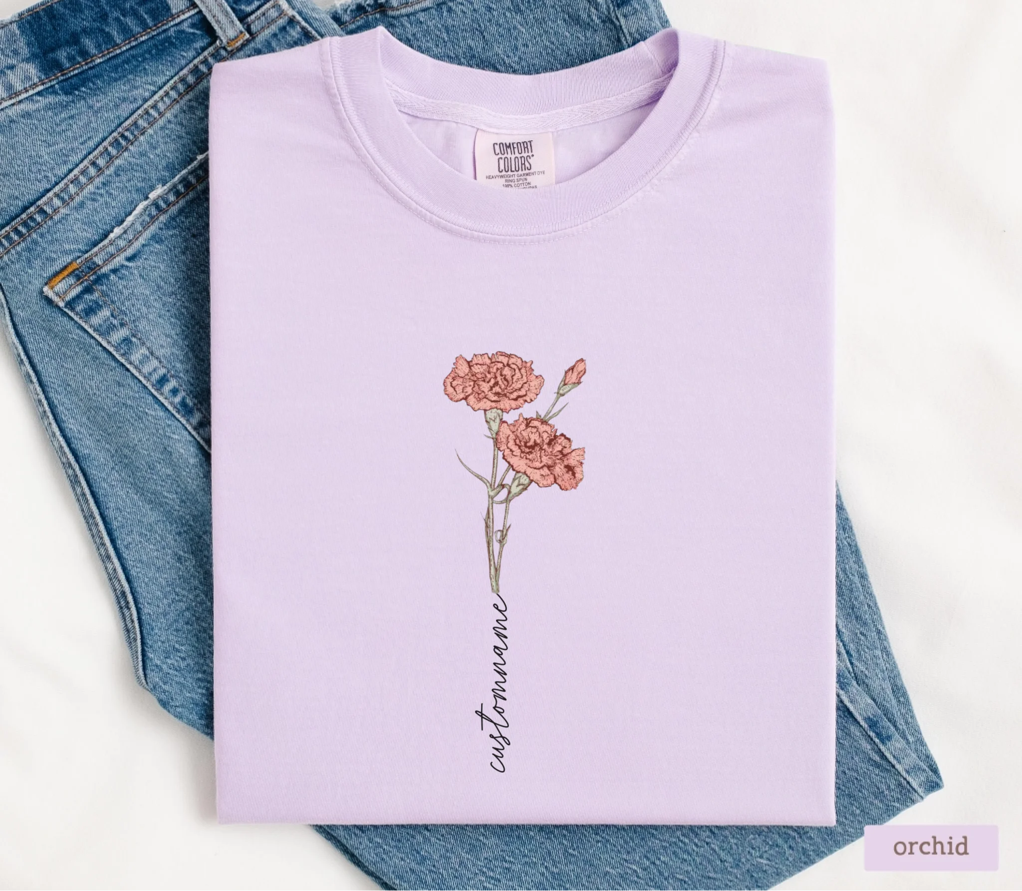 ParadiseMockups_ComfortColors_2727_Flatlay_Orchid_BBG_2 copy