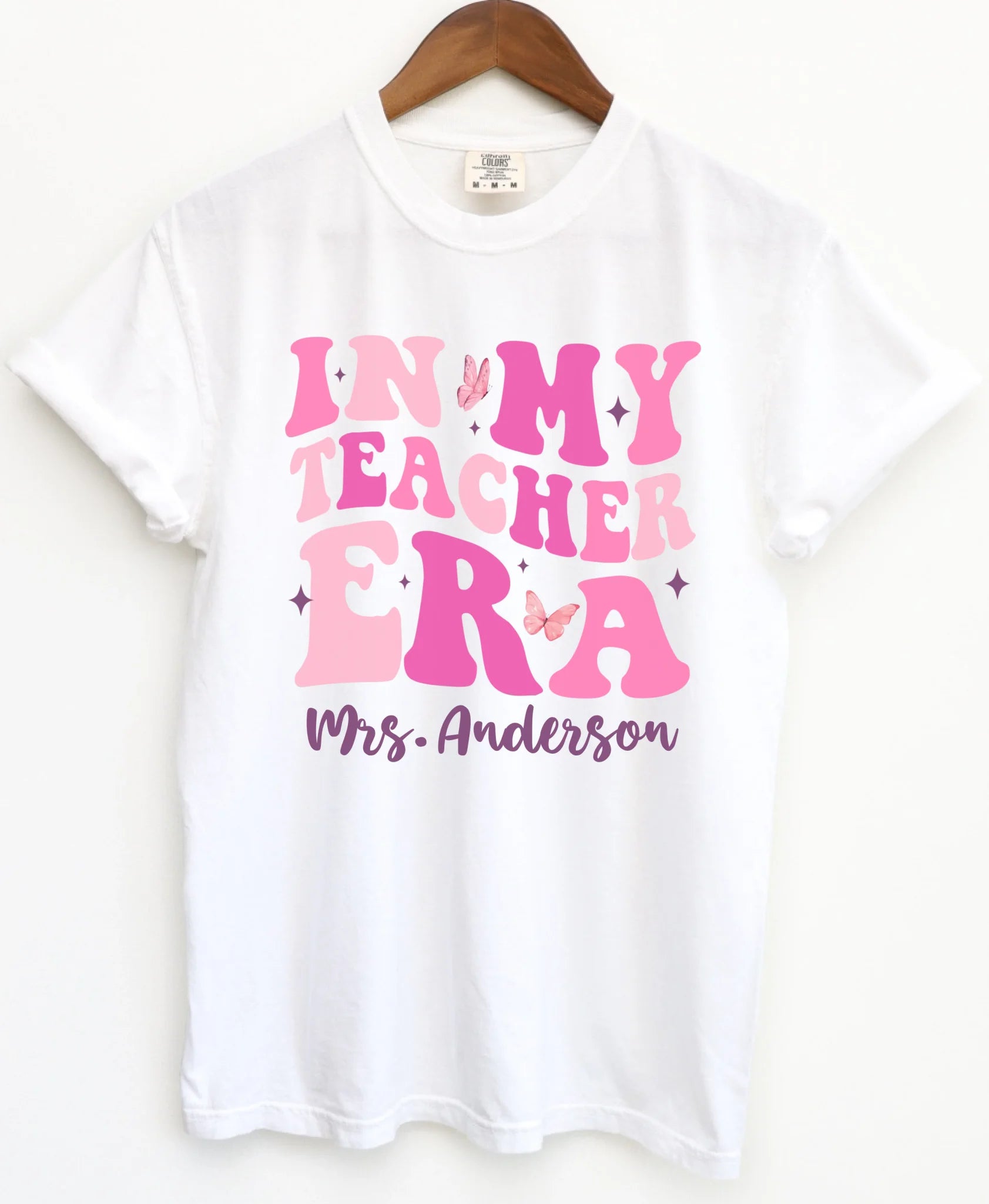 Proud Teacher Era - Gift for Teacher - Personalized T-Shirt