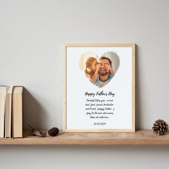 8x10 Bookshelf Vertical Frame Mockup No Passe Partout
