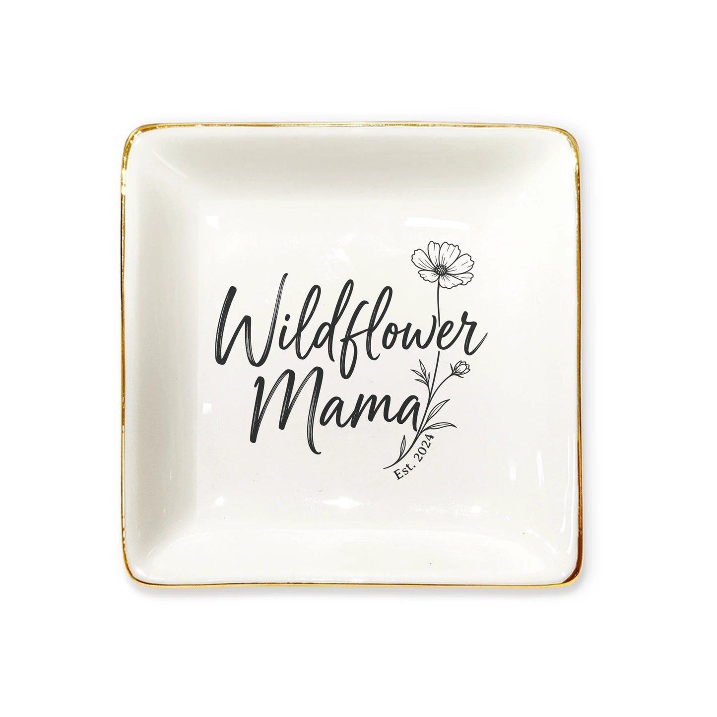Mama Ring Dish – Personalized Jewelry Dish Gift for Mom