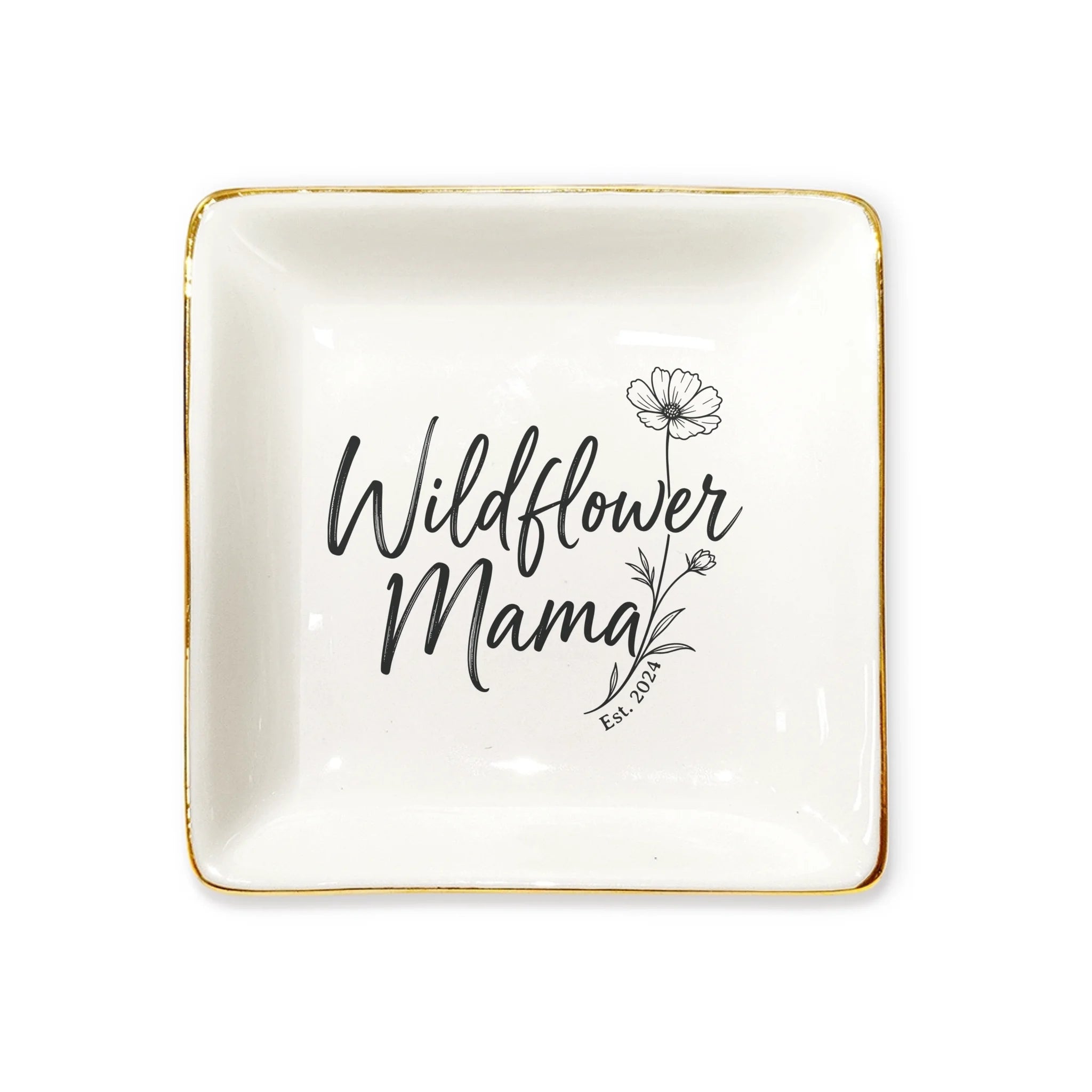 Mama Ring Dish – Personalized Jewelry Dish Gift for Mom