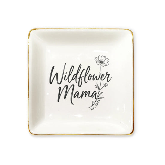 Mama Ring Dish – Personalized Jewelry Dish Gift for Mom
