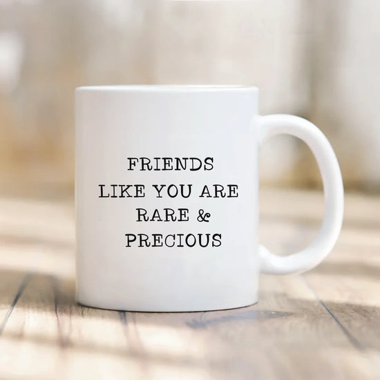Besties Since Day One Mug - angled view of custom friendship origin design